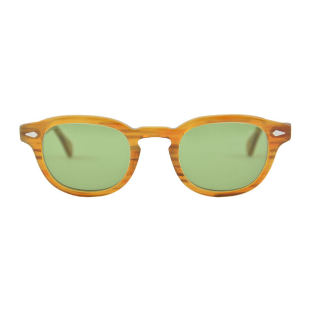 Occhiali da sole Moscot LEMTOSH – BLONDE – CALIBAR GREEN LENSES