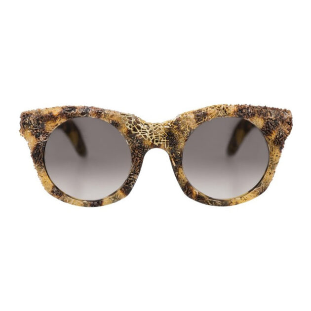 Occhiali da sole Kuboraum MASK U6 – HAVANA GREEN SHINE BURRI