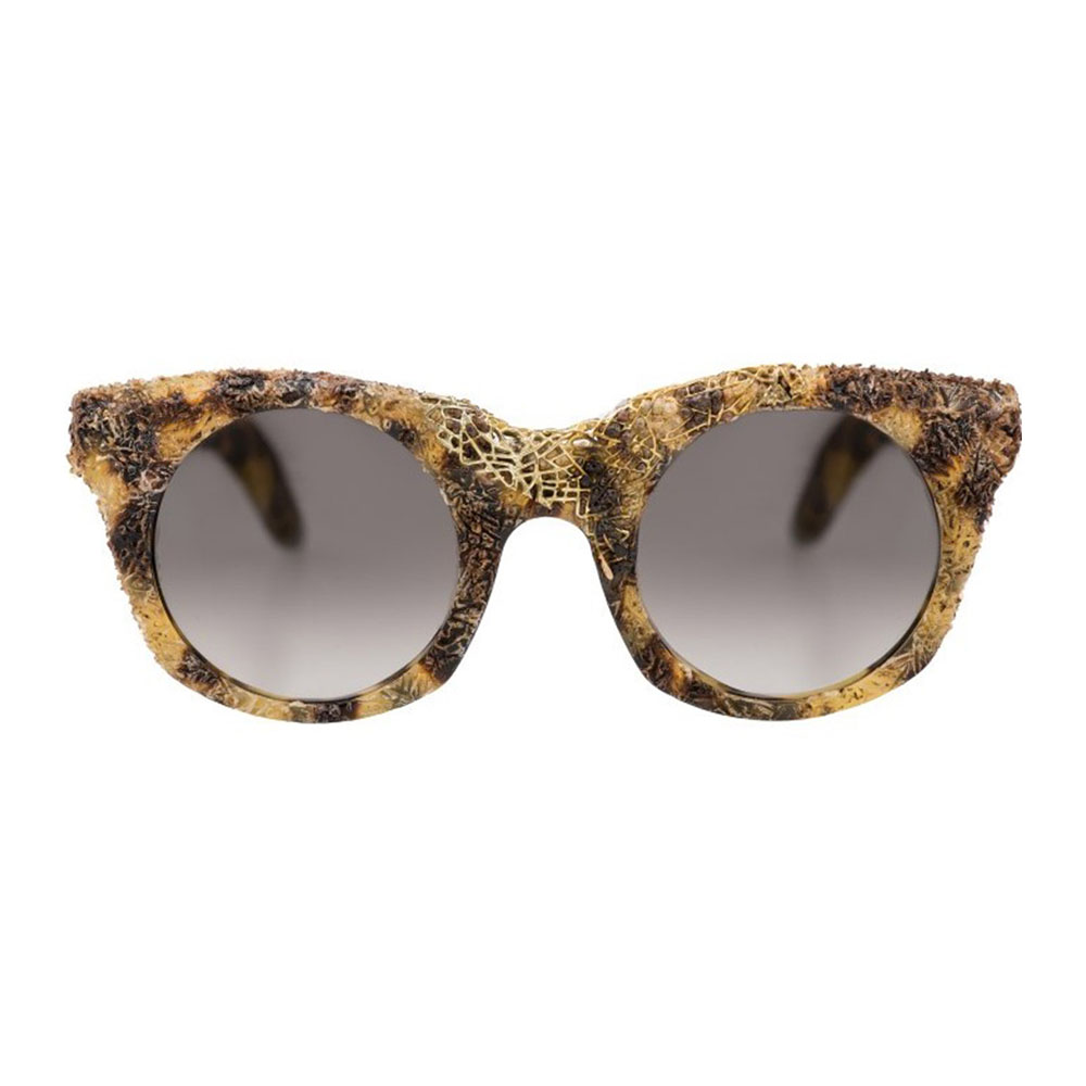 Occhiali da sole Kuboraum MASK U6 – HAVANA GREEN SHINE BURRI