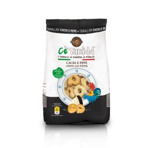 Cé Taradd Tarallini cacio e pepe